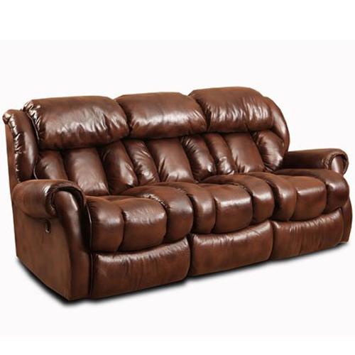 HomeStretch Cody Casual Reclining Sofa with Channel Back Royal